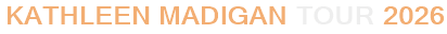 Kathleen Madigan Tour 2026